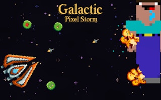 Galactic Pixel Storm