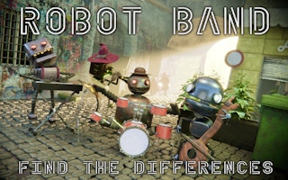 Robot Band - Find The Differences