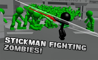 Stickman Killing Zombie 3d